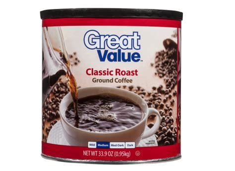 Great Value Walmart Classic Roast Coffee Review Consumer Reports