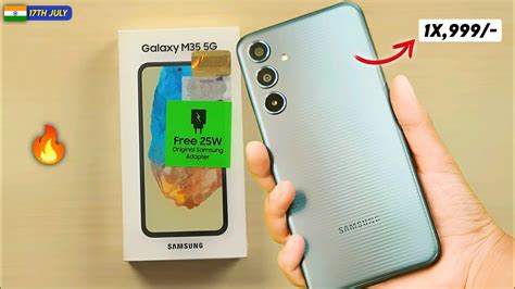 Samsung Galaxy M35 5g Indian Varient Is Officially Here Samsung Galaxy M35 Review And Unboxing