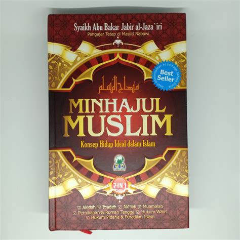 Jual Buku Minhajul Muslim Konsep Hidup Ideal Dalam Islam Shopee