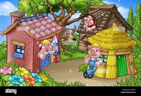 Three Little Pigs Houses