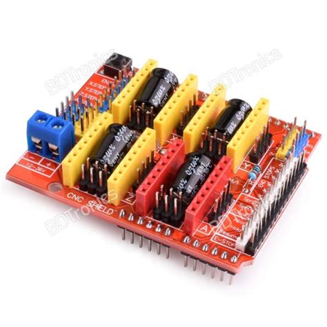 Arduino Cnc Shield Grbl Controller V3 Expansion Board With 4pcs A4988