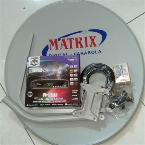 Jual Paket Parabola Mini Matrix Cm Resiver Lgsat Hadirkan Mncv