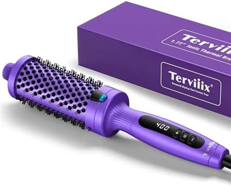 Amazon Terviiix Inch Thermal Brush Double MCH Ceramic Hot Brush Tourmaline Ionic In