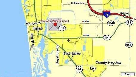 Tamiami Airport Map