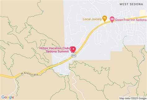 Sedona Summit Resort Map