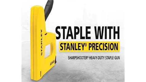 How To Load A Stanley Sharpshooter Staple Gun A Step By Step Guide