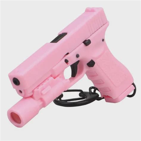 Chaveiro Mini Pistola Glock G T Tica Militar Futuro Policial Saca