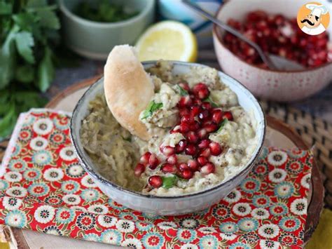 Baba ganoush o mutabal la deliciosa crema de berenjena árabe Receta