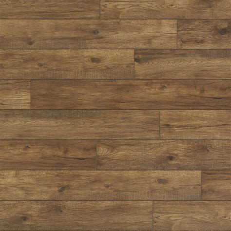 Mannington Revêtement de sol stratifié en hickory 8 po x 51 po x 12 mm