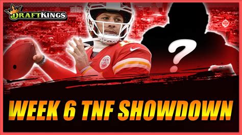 Broncos Vs Chiefs Draftkings Nfl Week 6 Tnf Showdown Youtube