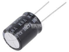 Capacitor electrolyte 100uF 250V THT Ф16x20mm at Best price Vikiwat