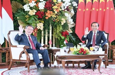 Bertemu PM Li Qiang Presiden Jokowi Dorong Realisasi Kerja Sama