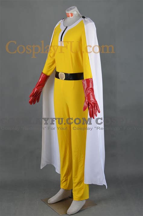 Custom Saitama Cosplay Costume from One Punch Man - CosplayFU.com