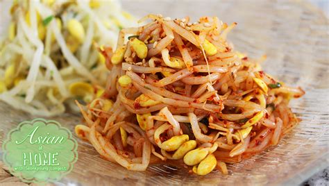 Kongnamul Muchim Korean Soybean Sprouts Side Dish Recipe And Video