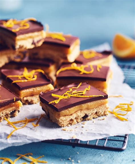 Chocolate Orange Millionaires Shortbread Recipe Dr Oetker