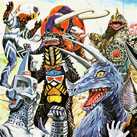 Ultraman Monsters by Toshio Okazaki