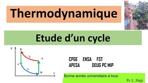 Etude D Un Cycle Thermodynamique Machine Frigorifique Youtube