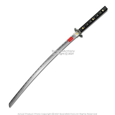 40 Black Ninja Katana Sword Decorative Full Tang With Scabbard And