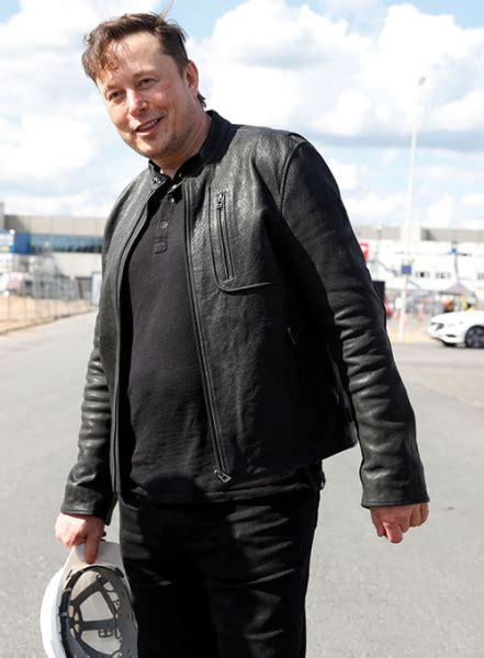 Elon Musk Leather Jacket Leathercult Genuine Custom Leather Products