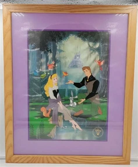 WALT DISNEYS SLEEPING Beauty Exclusive Commemorative Lithograph 3213