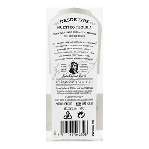 Jose Cuervo Especial Silver Tequila 70cl Tequila Spirits Drinks