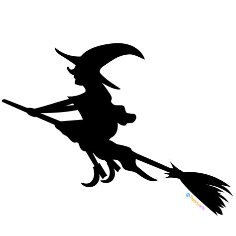 Free Clipart Of A flying witch - Clip Art Library