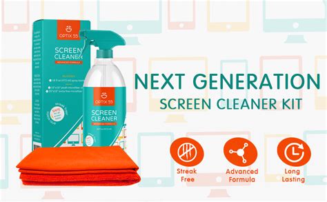 Screen Cleaner Spray Kit 16oz Large Bottle Tv Screen Cleaner Spray 2 15x15