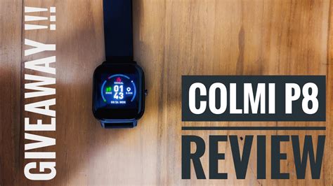 Colmi P Smartwatch Review Bangla Giveaway Youtube