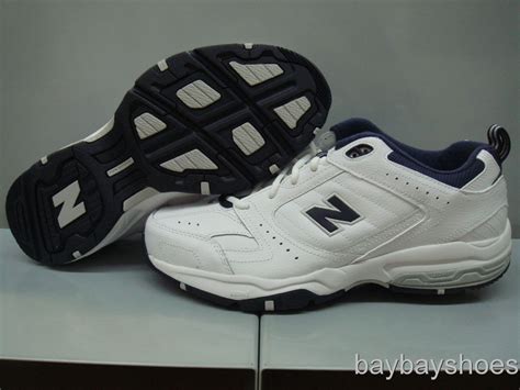 New Balance 608 V2 Wide 4e White Navy Blue Gray Cross Training Mens All Sizes Ebay