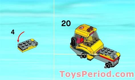 LEGO 4201 Loader and Tipper Instructions and Parts List