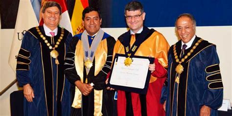 Usil Otorga Distinci N Honoris Causa Al Catedr Tico De La Universidad