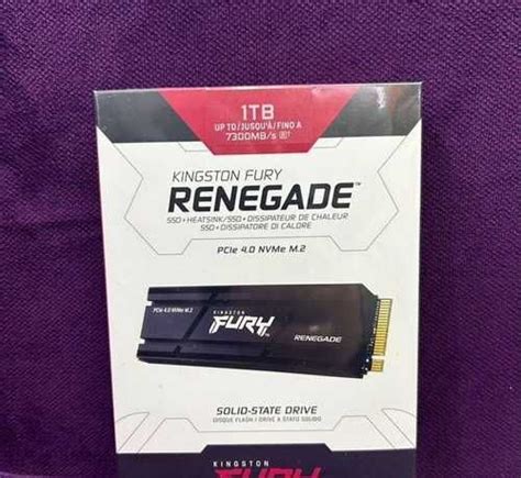 Ssd M Kingston Fury Renegade Heatsink Tb Festima Ru