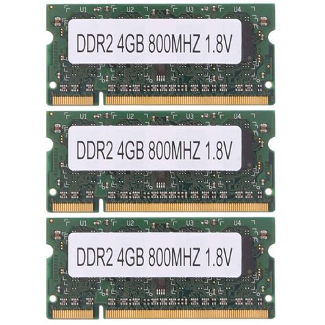 DDR2 4 ГБ 800 МГц Ram PC2 6400 2RX8 200 контактов SODIMM для ноутбука ...