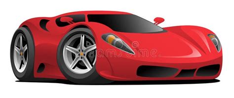 Modern American Sports Car Vector Illustration Stock Vector ...