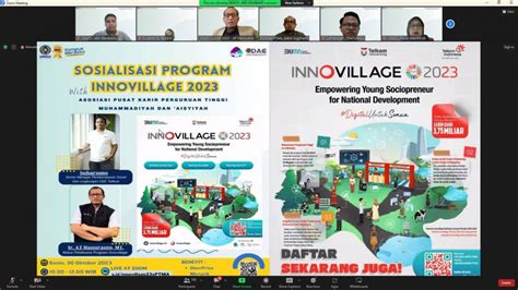 Ajak Generasi Muda Telkom Kembali Selenggarakan Innovillage