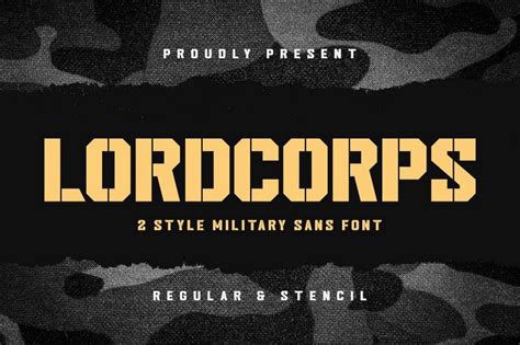 Best Military Army Fonts Stencil Style Web Design Hawks