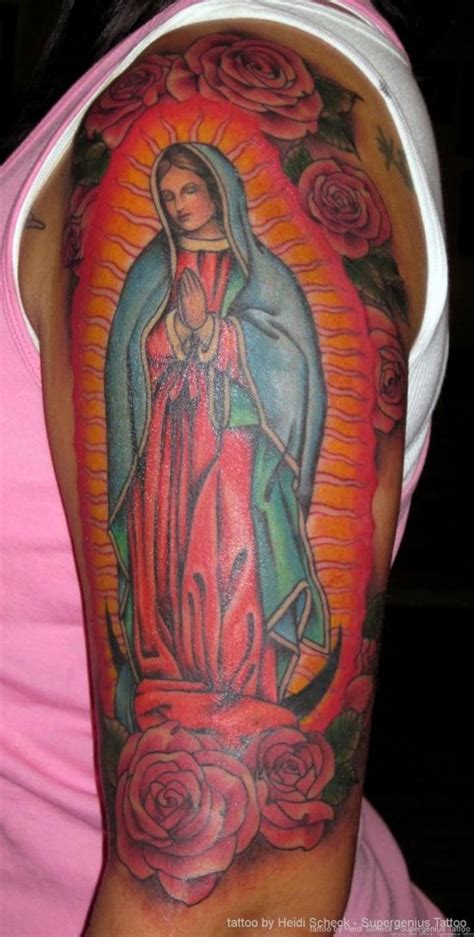 Mother Of Guadalupe Tattoo Printable Calendars At A Glance