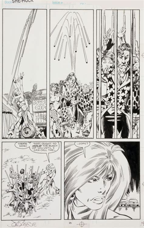 John Byrne Draws John Byrne Drawings Art