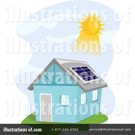 Solar Energy Clipart #1255818 - Illustration by BNP Design Studio