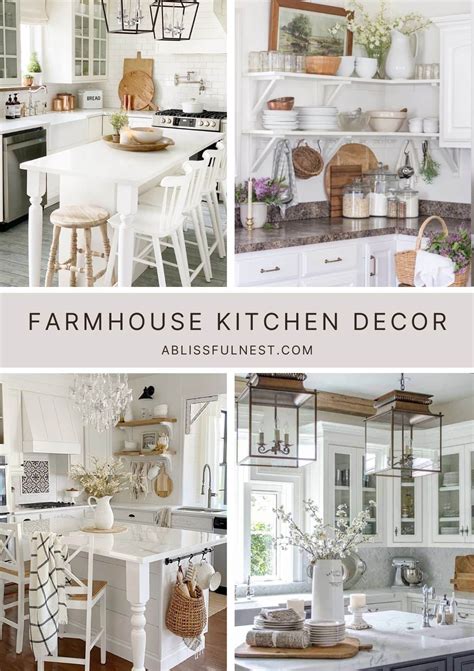 Farmhouse Kitchen Decor | A Blissful Nest