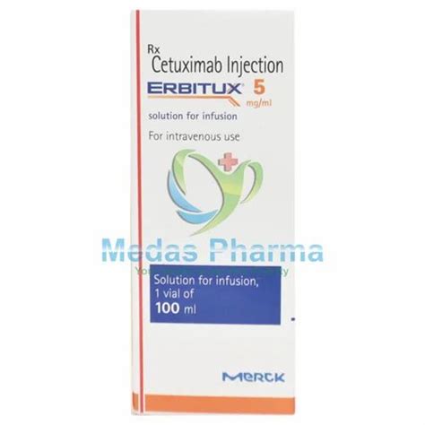 Erbitux 500mg Inj Cetuximab Merck At 1000 Vial Cetuximab In Surat