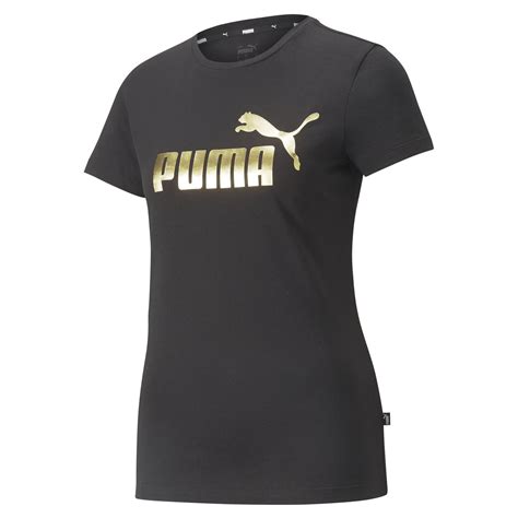 Koszulka Damska Puma ESS METALLIC LOGO Czarna 84830301 Sportroom Pl