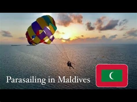 Parasailing In Maldives Filipina X American Couple YouTube