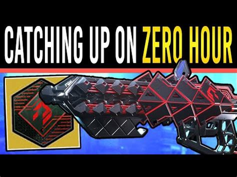 Destiny From Zero To Hero Catching Up On Zero Hour Outbreak