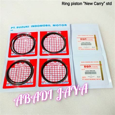 Jual Ring Piston Ring Seher Set Suzuki New Carry Std Sgp Di Lapak