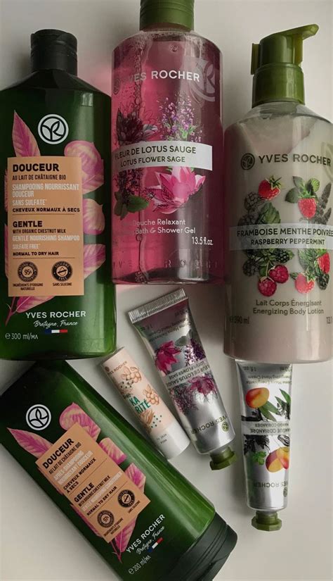 Yves rocher | Средства для кожи, Гель для душа, Предметы макияжа