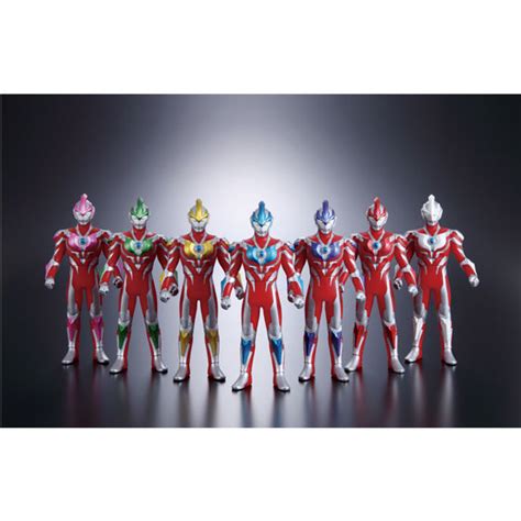 Spark Dolls Sp Ultraman Ginga Seven Colors Collection （ウルトラマンギンガ ソフビ人形7