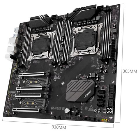 Dual CPU X99 Motherboard LGA 2011 3 8 Channel 8 DDR4 RAM For Intel Xeon