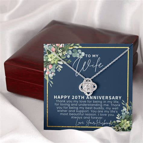 20th Anniversary Gift for Wife, 20 Year Anniversary Gifts, 20th Wedding ...