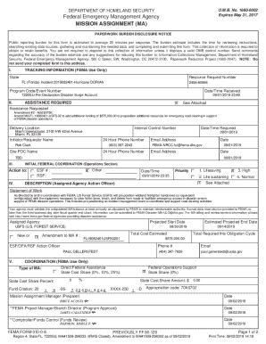 Fillable Online FEMA Form RFA Forest Service USDA Fax Email Print